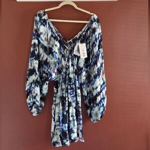 Final Price!!NOCTURNE Printed Dress